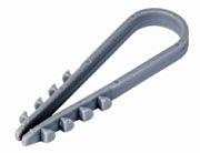 07-4503-3 Дюбель-хомут нейлоновый PROconnect 19-25 мм, серый, уп. 100 шт.