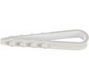 07-4501-2 Дюбель-хомут  5-10 белый (100 шт.)   PROCONNECT