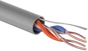 01-0022-3 Кабель витая пара PROconnect UTP 2PR 24AWG, CCA, CAT5e, PVC, серый, бухта 305 м