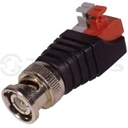 РАЗЪЕМ TS BNC штекер с клеммной колодкой, самозажим