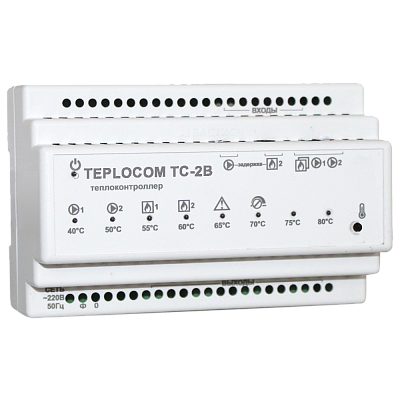 Теплоконтроллер TEPLOCOM Каскад TC-2B