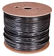 01-0146 REXANT Кабель витая пара F/UTP, категория 5e, PE, 4PR, 24AWG, внешний, черный, 305 м