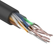 01-0054 Кабель витая пара PROconnect UTP 4PR 24AWG, CAT5e наружный (OUTDOOR) (бухта 305 м)