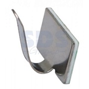 07-2420 Площадка самоклеящаяся металлическая с клипсой под шлейф 20x10 мм (100 шт/уп) REXANT