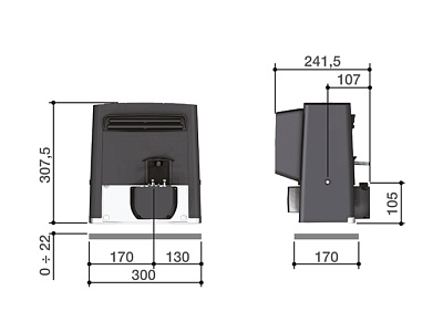 CAME BX608AGS combo KIT
