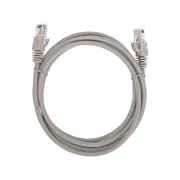 02-0100-2 Патч-корд U/UTP, CAT 5e, RJ45-RJ45, 26AWG, LSZH, серый, 2м REXANT