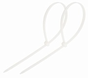07-0250-05 Стяжкa нейлоновая 250x3,6 мм, белая (упак. 500 шт.) REXANT
