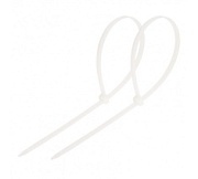 57-0200 Хомут-стяжка кабельная нейлоновая PROconnect 200 x3,6 мм, белая, упаковка 100 шт.