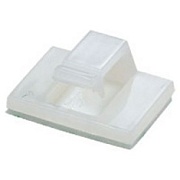 07-2320 Площадка самоклеящаяся c клипсой под шлейф 20х14 мм (100 шт/уп) REXANT