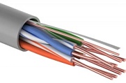 01-0043-3 Кабель UTP 4PR 24AWG, CCA, CAT5e, PVC серый, (бухта 305 м)