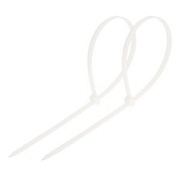 57-0100 Стяжка кабельная нейлоновая 100x2,5мм, белая (100 шт/уп) PROconnect